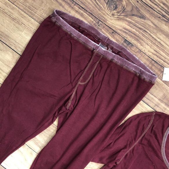 MAKE + MODEL LONG Sleeves Thermal Pajama set Nordstrom - Picture 7 of 8